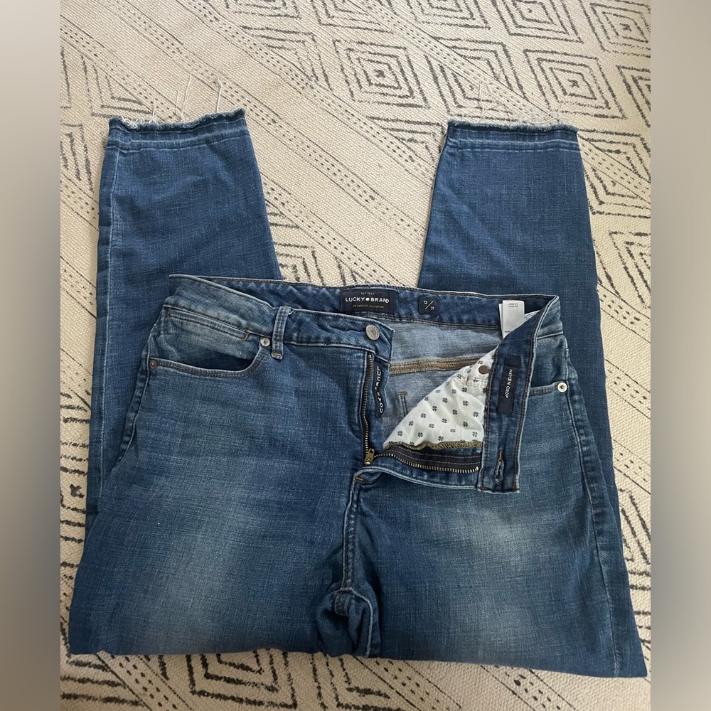 Lucky Brand Hayden crop jeans